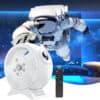 3D holographic projection lamp 3D Starry Sky Projector Light with 60 HD Videos, Remote Control & White Noise