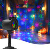 1 (1) Laser projection light, switchable between Halloween, Christmas, starry sky, and party themes