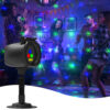 1 (2) Laser projection light, switchable between Halloween, Christmas, starry sky, and party themes