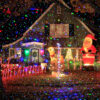 1-(9) Laser projection light, switchable between Halloween, Christmas, starry sky, and party themes