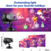 13 Christmas projection lights with remote control both indoors and outdoors, creating a festive atmosphere that covers major holidays throughout the year