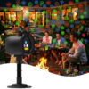 3 Laser projection light, switchable between Halloween, Christmas, starry sky, and party themes