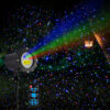 3 Laser projection lamp, red green blue outdoor courtyard garden atmosphere projection lamp