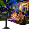 4 Laser projection light, switchable between Halloween, Christmas, starry sky, and party themes