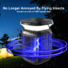 Solar-powered mosquito killer lamp