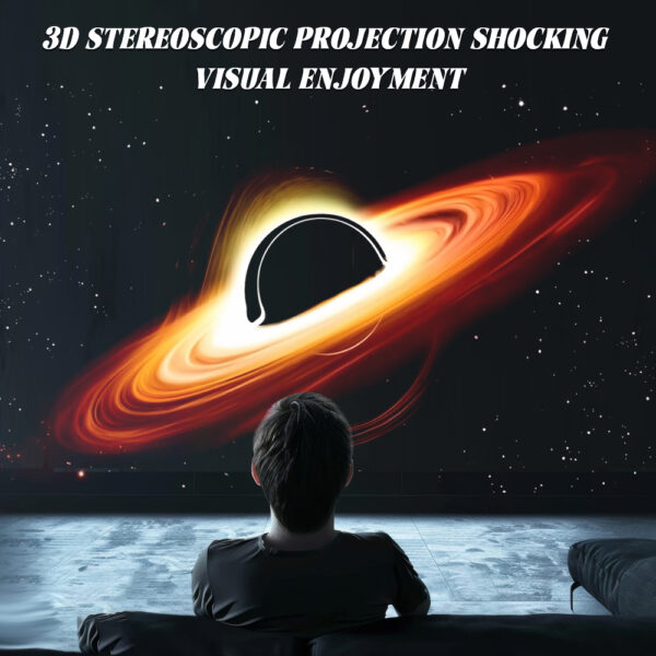 3D Starry Sky Projection Light | 60 HD Videos, Remote Control & White Noise |  festiveled.com