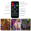 8 Laser projection light, switchable between Halloween, Christmas, starry sky, and party themes