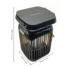 Solar-powered mosquito killer lamp