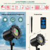 详情_03 Christmas lights Laser projection lamp, red green outdoor courtyard garden atmosphere projection lamp